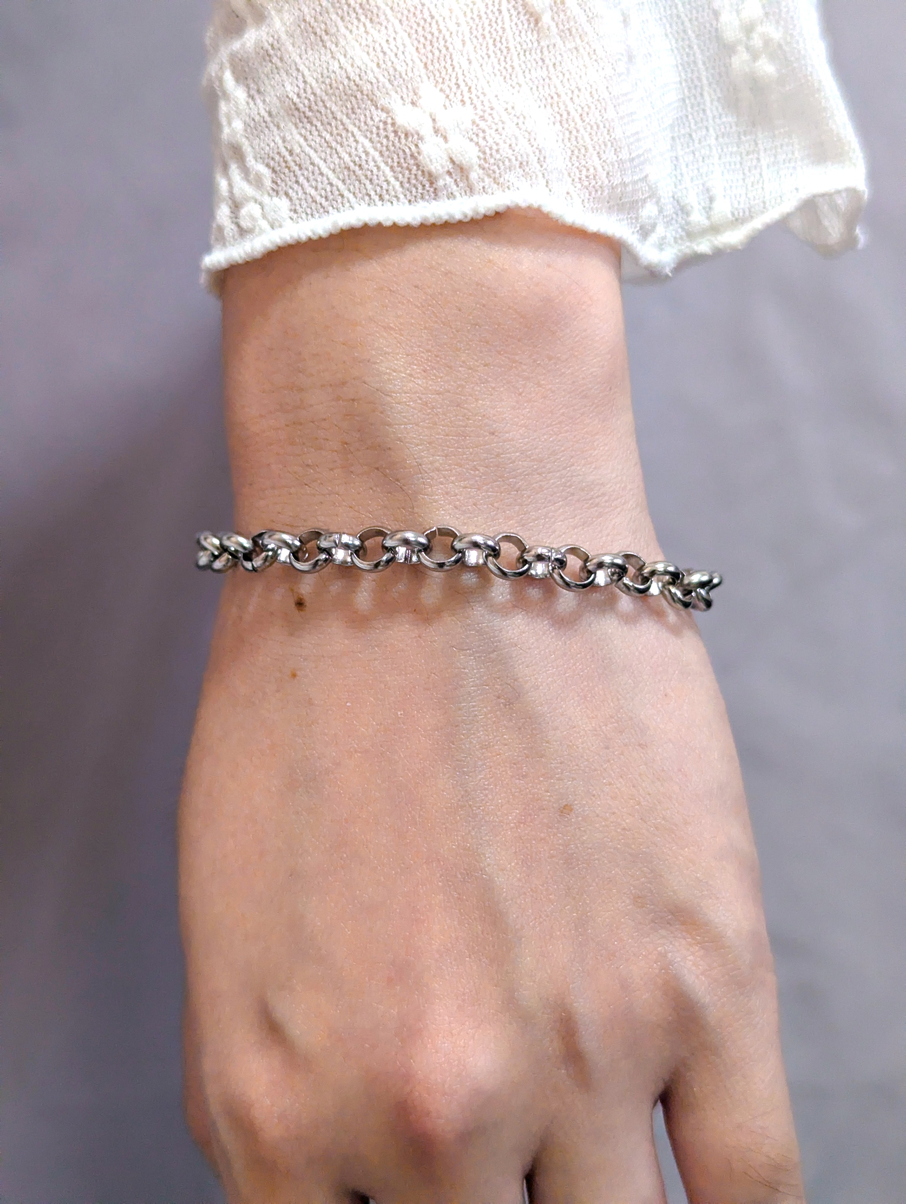 Round chain bracelet