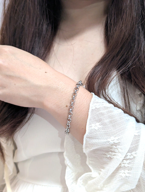 Round chain bracelet