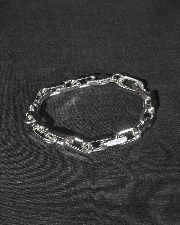 Square chain bracelet