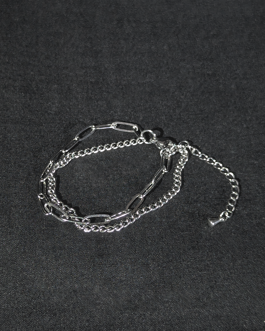 Double chain bracelet