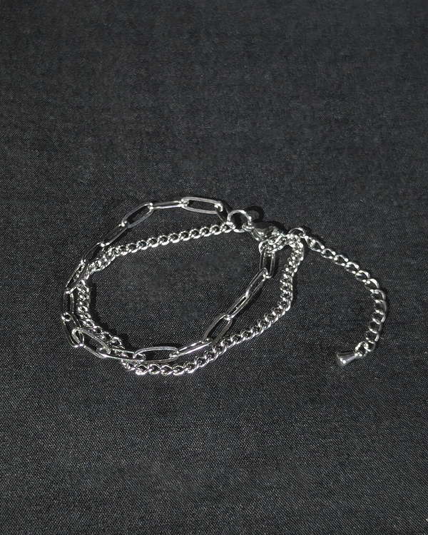 Double chain bracelet