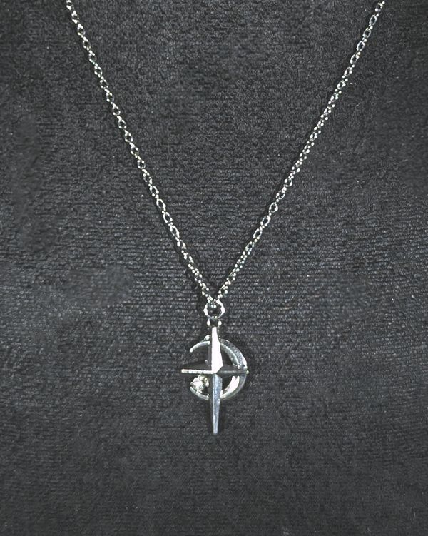 Chain with small cross pendant