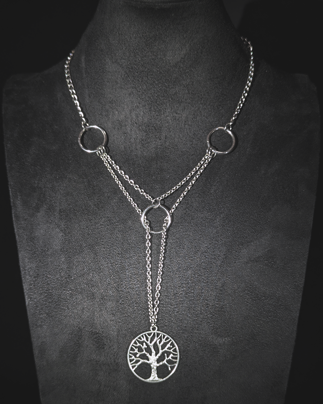 Chain with tree pendant